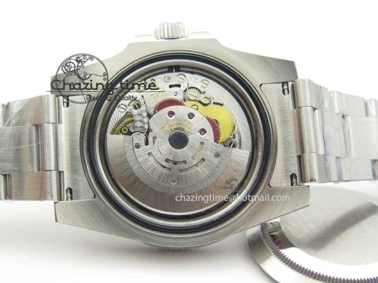 0417 TopPick Submariner 116610 LV Green Ceramic JF 1:1 Best Edition On SS Bracelet SA3135 V 3974